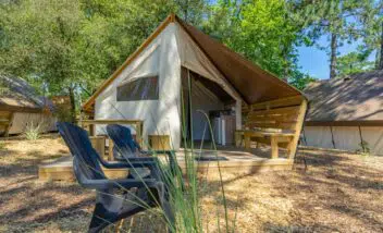 tente lodge junior xl 5 personnes camping dordogne périgord noir le douzou