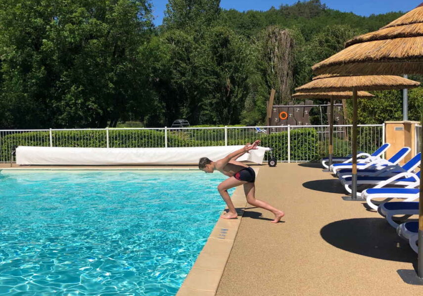 piscine enfant camping dordogne