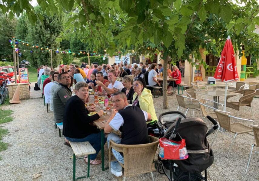 soirée conviviale camping dordogne