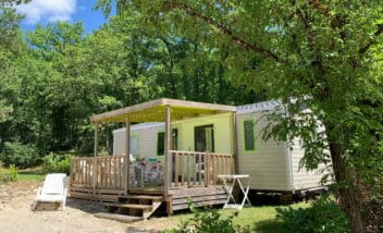 mobile home bermudes trio 3 chambres camping dordogne périgord noir le douzou