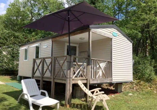 Location Mobilhome 734 t camping dordogne